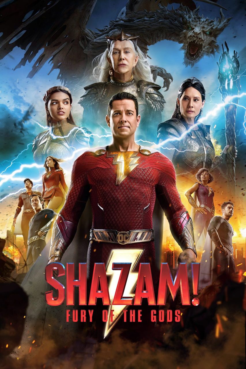 Shazam  Fury of the Gods (2023) Hollywood Hindi Dubbed Full Movie HD ESub