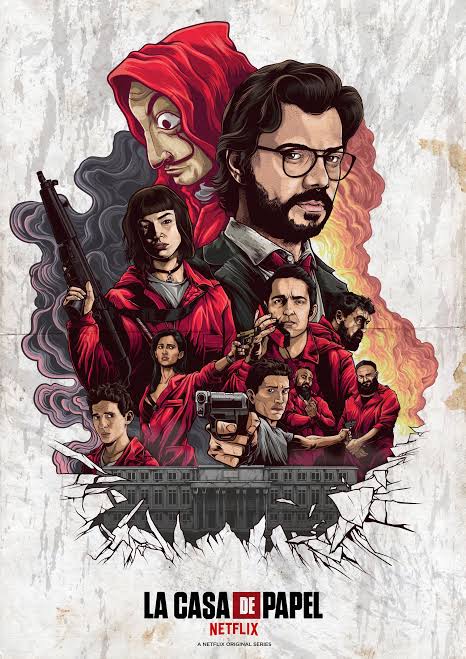 Money Heist La Casa de Papel Season 1 (2017) Hindi Completed Web Series HEVC