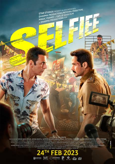 Selfiee (2023) Bollywood Hindi Full Movie HD ESub